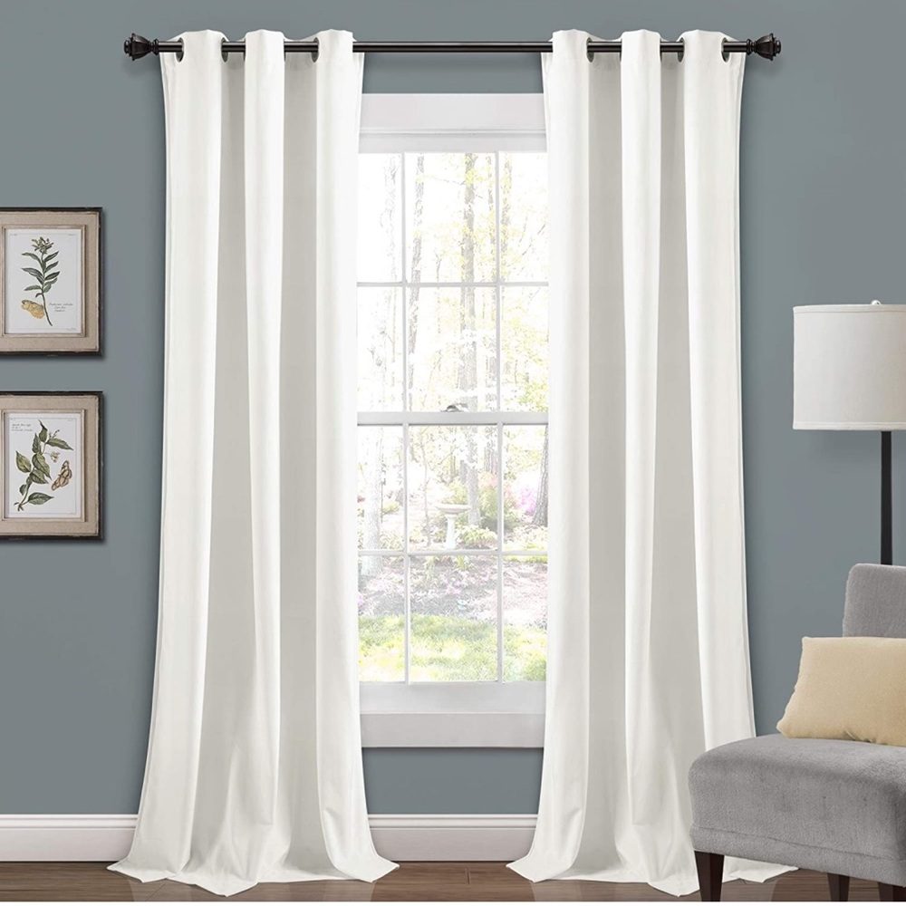 Lush Decor curtains 38”x84” pair